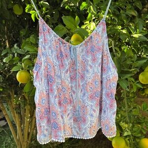 Victoria Secret Paisley Top